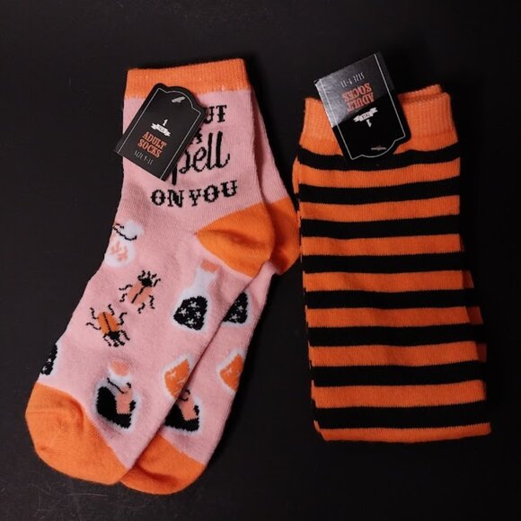 2 Halloween Woman's socks - Picture 1 of 4